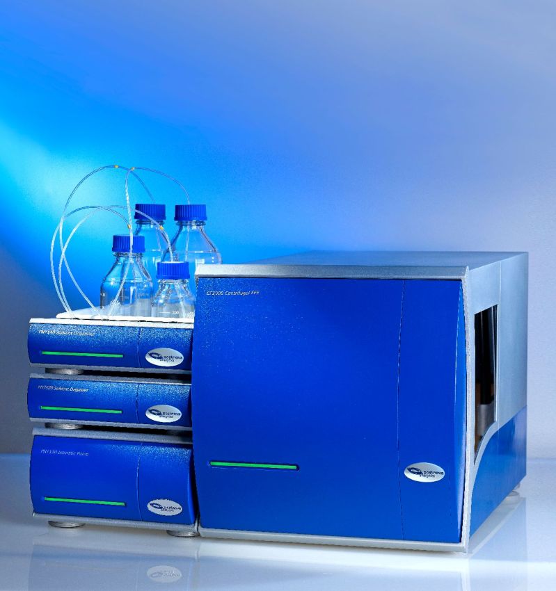 Bio-/Nanopartikel-Separierer: CF2000 Centrifugal Field-Flow Fractionation - nominiert für den GIT InnovationsAward 2012.